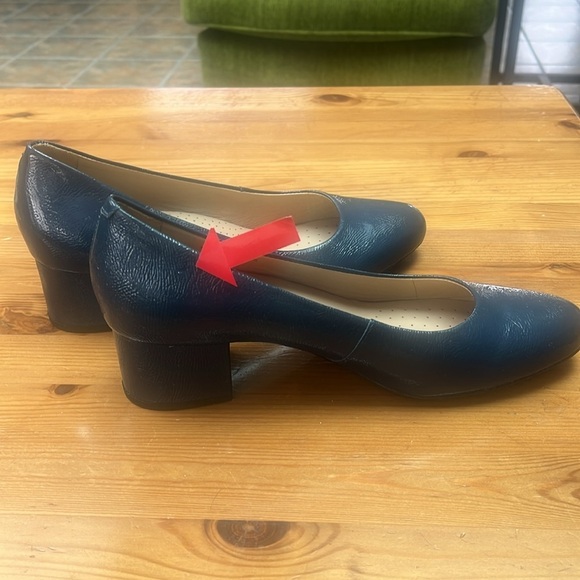 Wirth leather blue pumps size 39 - Picture 12 of 15